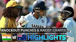 Sachin Tendulkar and Sourav Ganguly delivers knockout punches as racist chants upset Andrew Symonds