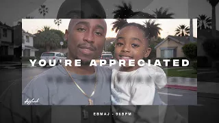 DOPFunk - You're Appreciated w Hook [2Pac OG, Bone Thugs Type Beat] 90s Positive Uplifting HipHop