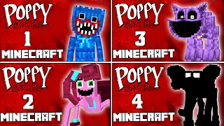 [All Chapters][Full Gameplay] Poppy Playtime Chapter 1 2 3 4 in Minecraft - map