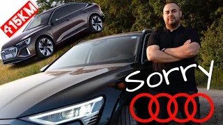 Sorry AUDI ❗ Q8 E-TRON Sportsback | So weit kommt das E-Auto wirklich! (Effizient) 🚗 Drive | VLOG