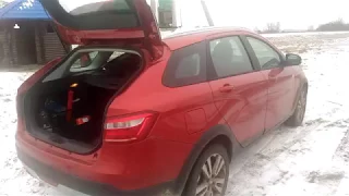 Вода в багажнике Lada Vesta SW Cross! Есть или НЕТ?