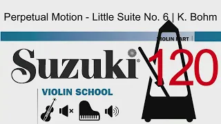 Perpetual Motion - Little Suite No. 6 | Piano Accompaniment | Suzuki Violin School | TCL Violin 5