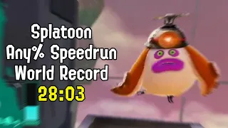 [FWR] Splatoon Any% Speedrun in 28:03
