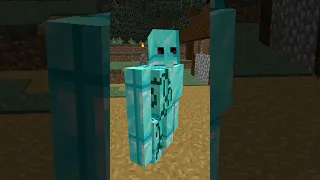 ¿POR QUÉ EL GOLEM ES DE HIERRO? #minecraft #minecraftshorts #shorts