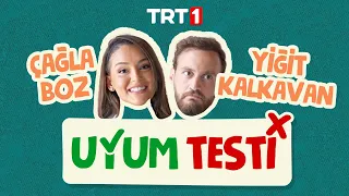 Çağla Boz ve Yiğit Kalkavan Uyum Testi Sorularını Yanıtladı! @KendiDusenAglamazTRT