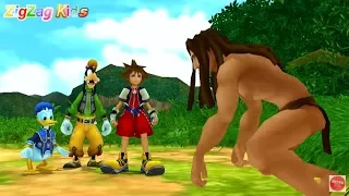 Kingdom Hearts Final Mix | Episode 8 Deep Jungle Boss Fight | ZigZag Kids HD