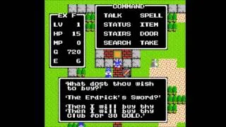 Fun with Cheats - Get rich quick, super weapons and more! (Dragon Warrior NES)