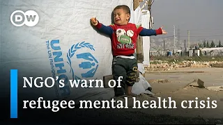 Dire conditions lead to mental health decline in Greek refugee camps | DW News