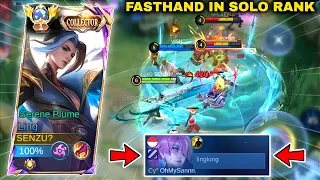 LING FASTHAND SOLO RANK PERFECT GAMEPLAY ( They Underestimate My Ling ) Ling Buff Mobile Legends