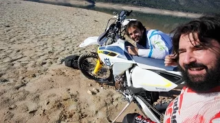 Husqvarna FE 501 y FE 450 2015, test Enduropro "paquetes"