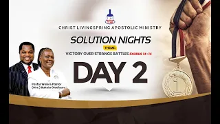 SOLUTION NIGHTS DAY 2 - VICTORY OVER STRANGE BATTLES