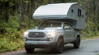 4 Month Winter in my DIY Truck Camper