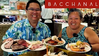 BACCHANAL - Seafood vs Carved Meats