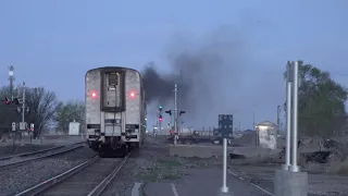 A Calif. Zephyr in Ft. Morgan on 06MAY2024