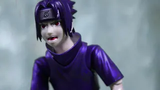 NARUTO stop motion ナルト VS サスケ naruto  sasuke