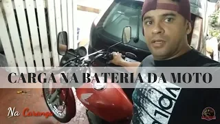 Como carregar bateria da moto (carga rápida)