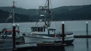 2023winter commercial Dungeness crab fishing on the F/V Southern Cross.