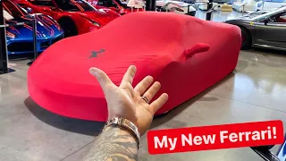 REVEALING MY NEW FERRARI “TIRE SLAYER” PROJECT CAR!