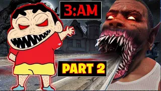 GTA 5 : What Happens To FRANKLIN At 3 AM With SHINCHAN PART 2 FRANKLIN Kill SHINCHAN in (GTA 5 MODS)