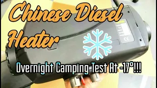 Diesel Heater In My DIY Truck Camper: Winter Overnighter To Test It Out