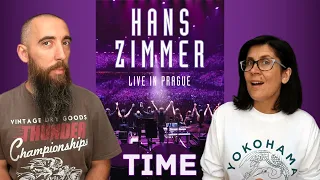 Hans Zimmer - Time (Live In Prague) (REACTION) with my wife