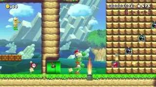 yoshi - the green dragon by Daan 一SUPER MARIO MAKER一 No Commentary 1AK