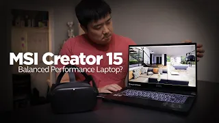 MSI Creator 15 Review - Balanced Laptop for Architecture, 3D Modeling, Rendering, and Graphics Work?