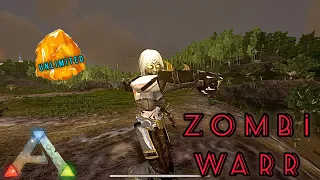 ARK | zZOMBİ WAR PVP SOLO WİTH DİNO S+PLAS