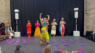 Cultural performance by Indian artists at International Charity Bazaar Dublin 2023