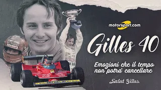 F1: Gilles Villeneuve, emozioni che il tempo non potrà cancellare