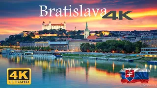 Bratislava Slovakia 🇸🇰 in 4K Ultra HD BEST drone quality