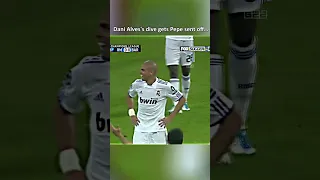 Pepe's revenge on Dani Alves 💀