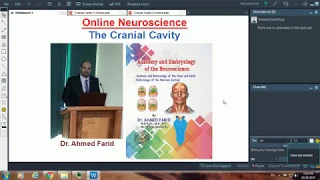 Cranial cavity - Dr. Ahmed Farid