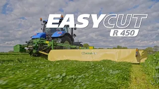 KRONE EasyCut R 450 – Faucher plus large sans compromis sur la stabilité de l’ensemble