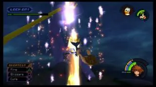 Kingdom Hearts Final Mix HD Remix - Proud Mode - Giant Ursula Boss Battle