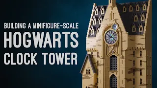 4-Foot Tall LEGO Hogwarts Clock Tower