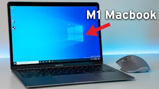 NOW M1 MACBOOK AIR CAN RUN WINDOWS 10 (Performance Test)