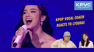 [K-pop Vocal Coach Reaction] Lyodra - Sang Dewi | The Indonesian Next Big Star
