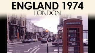 Archive footage of London in the 1970s | Super 8 home movie film