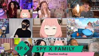 SPY X FAMILY EPISODE 6 Reaction Mashup | スパイファミリー リアクション