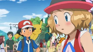 Amourshipping Moments in Hindi || Serena Blushes on Ash [HINDI] ||