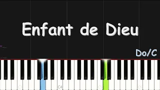 KS BLOOM - Enfant de Dieu | EASY PIANO TUTORIAL BY Extreme Midi