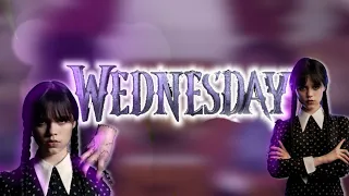 Nevermore React to Wednesday !! 🌧 || Wenclair 🌷|| Wednesday Addams || COMPILATION || @-Amethyst. 🌂