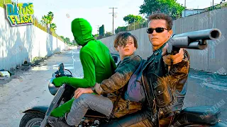 😱Veamos "TERMINATOR 1 Y 2" pero sin EFECTOS ESPECIALES!! James Cameron