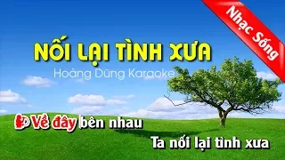 Nối Lại Tình Xưa Karaoke Nhạc Sống cha cha cha - Noi lai tinh xua karaoke song ca