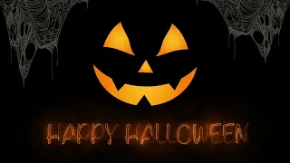 Halloween Pumpkin video background with halloween background music