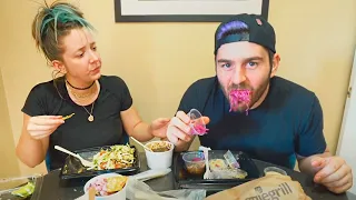 ПРАНК:МУКБАНГ Кушаем вместе с вами - Дженна Марблс и Джулиан MUKBANG