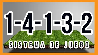 Sistema de juego 1-4-1-3-2 | El sistema más completo