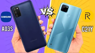 Samsung Galaxy A03s Vs Realme C21Y Full Comparison | Which Phone Is Best ⚡️