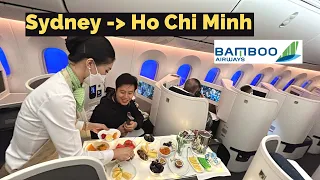 First Time Flying Business Class on Bamboo Airways l Sydney to Saigon (Ho Chi Minh City)